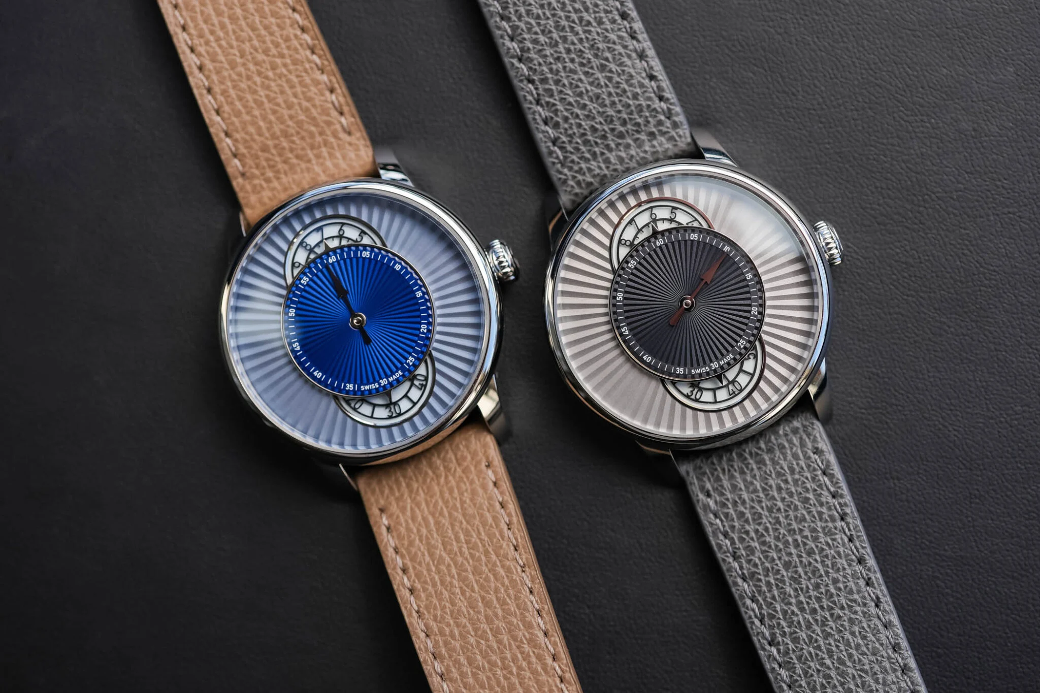 First look: Louis Erard Regulator showcases flinqué-inspired layered dial artistry