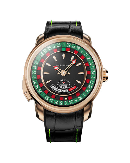 Casino Series Rose Gold European Roulette Automatic Watch