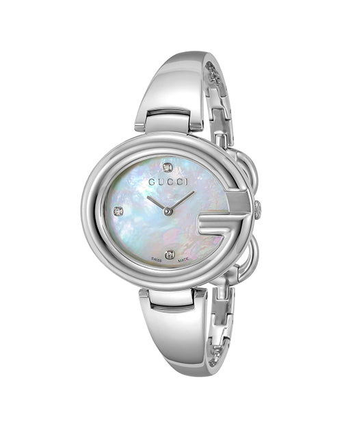 Gucci YA134303 Classic 35MM Women's Diamond Stainless Steel Watch