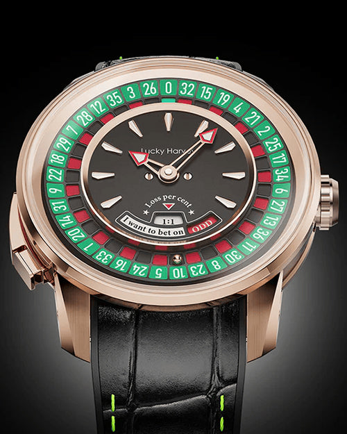 Casino Series Rose Gold European Roulette Automatic Watch