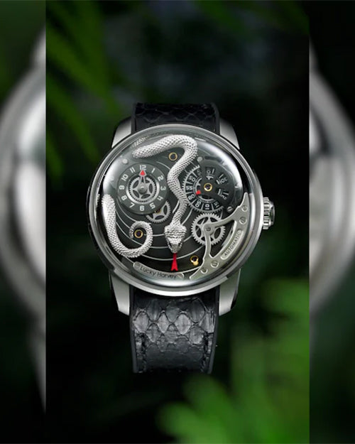 Craftmanship Series Silver Snake Automatic Watch