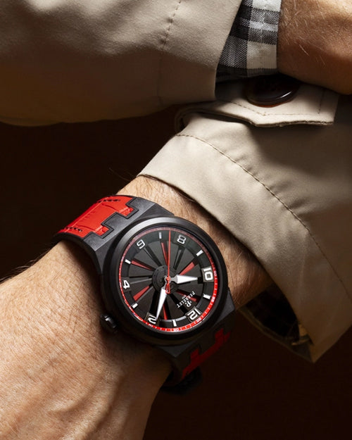 Turbine Carbon red A4065/6