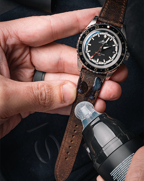 Chrono Leather Pen