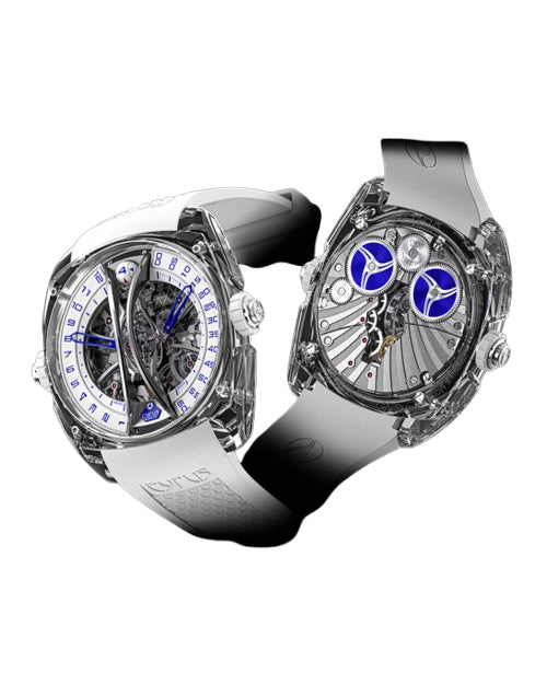 KLEPCYS VERTICAL TOURBILLON SAPPHIRE BLUE
