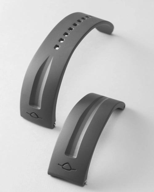 FKM Rubber Cool Grey - 20mm Short