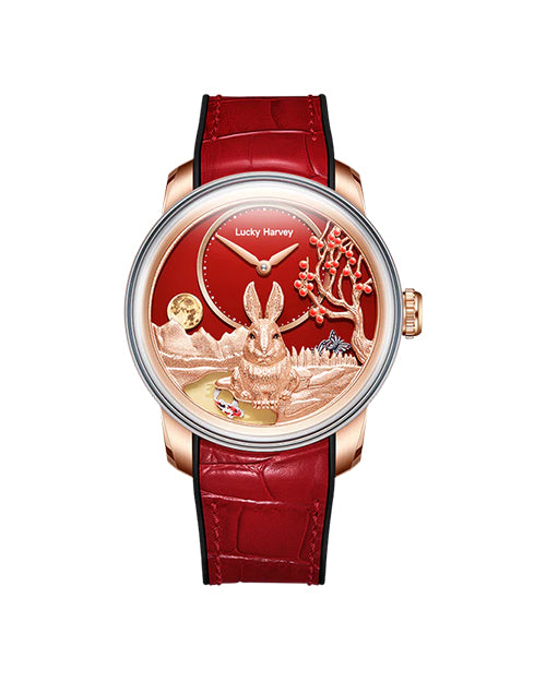 Craftmanship Series Rose Gold Rabbit Limited Edition Automatic watch