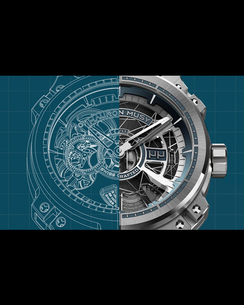 MU05-104 Blackprint Titanium Skeleton