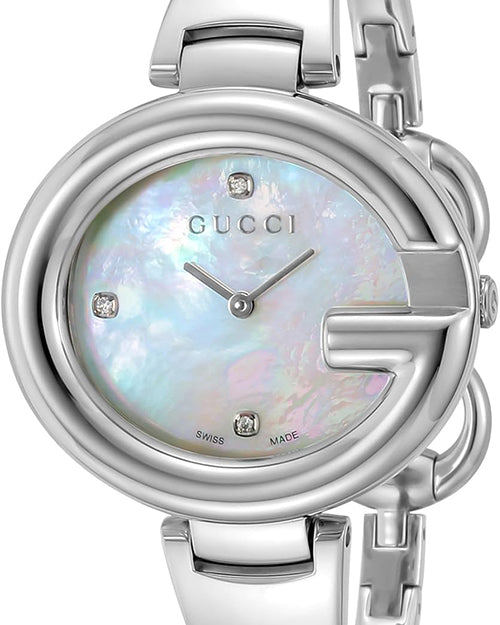 Gucci YA134303 Classic 35MM Women's Diamond Stainless Steel Watch