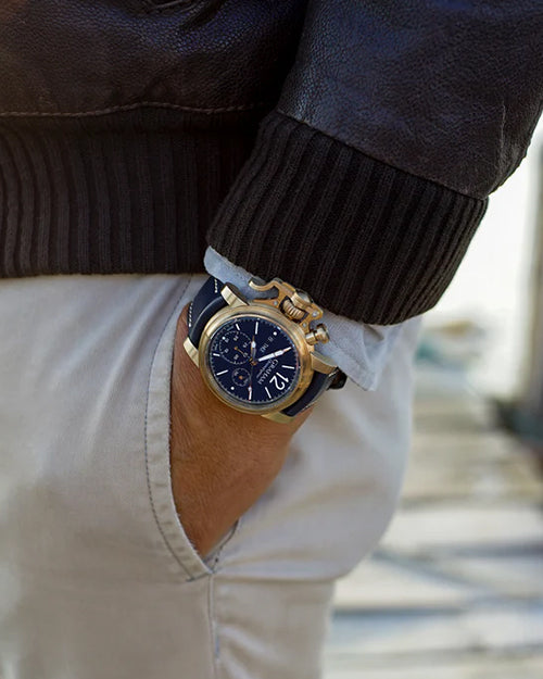 CHRONOFIGHTER VINTAGE BRONZE & BLUE
