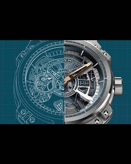 MU05-103 Blueprint Titanium Skeleton