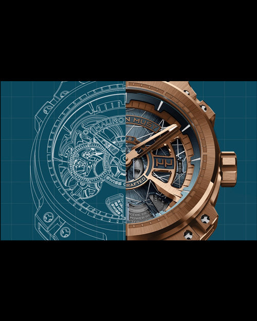 MU05-302 Blueprint Hard Gold Skeleton