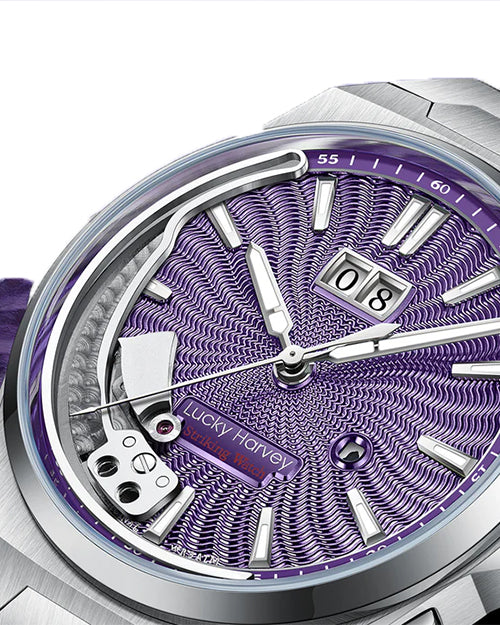 Sound Of Nature Purple Chiming Limited Edition Automatic Watch