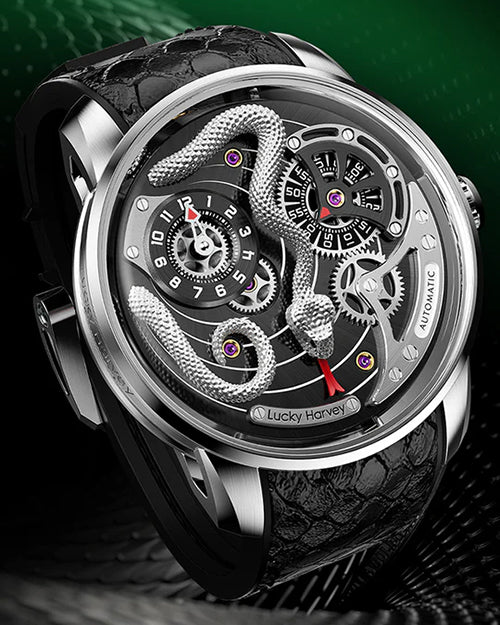 Craftmanship Series Silver Snake Automatic Watch