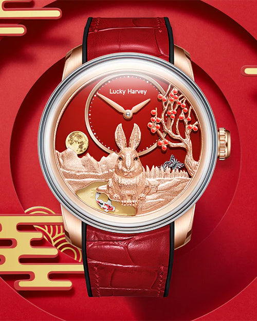 Craftmanship Series Rose Gold Rabbit Limited Edition Automatic watch