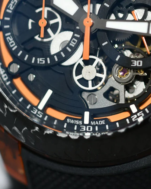 CHRONOFIGHTER SUPERLIGHT CARBON SKELETON - TRANSLUCENT ORANGE