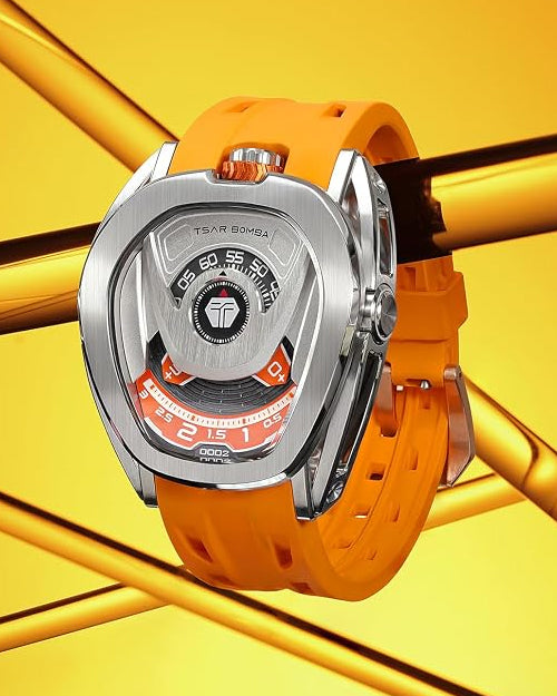 TSAR BOMBA Interchangeable Automatic Watches for Men 100M Waterproof Japan Movement Sapphire Glass Men's Wrist Watch Chivalry TB8213