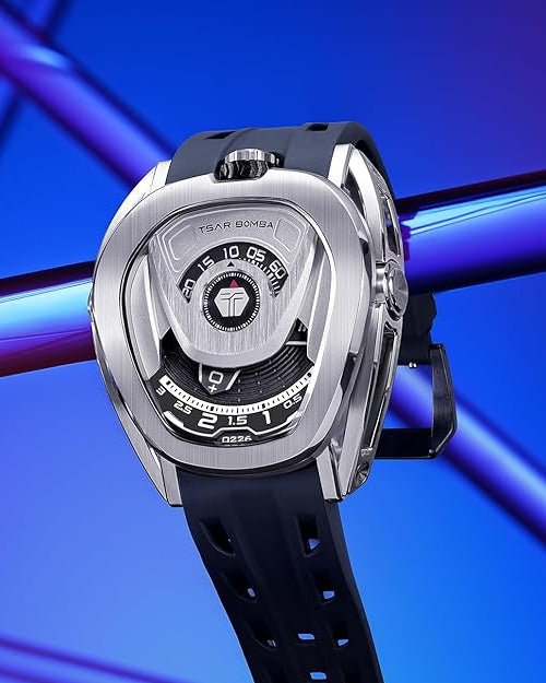 TSAR BOMBA Interchangeable Automatic Watches for Men 100M Waterproof Japan Movement Sapphire Glass Men's Wrist Watch Chivalry TB8213