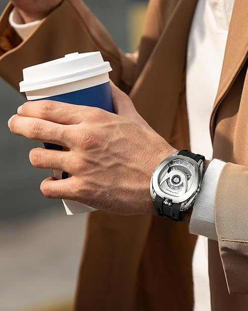 TSAR BOMBA Interchangeable Automatic Watches for Men 100M Waterproof Japan Movement Sapphire Glass Men's Wrist Watch Chivalry TB8213