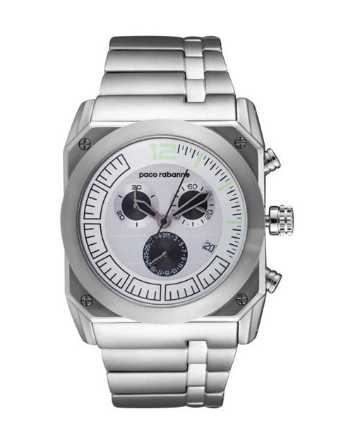 Paco Rabanne PRH983 FM Stailess Steel Watch - Silver