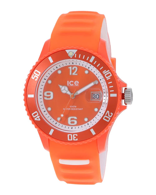 ICE Men's 40mm Orange Silicon Watch popular