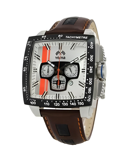 Yema Rallygraf rectangle men's watch-YMHF0803